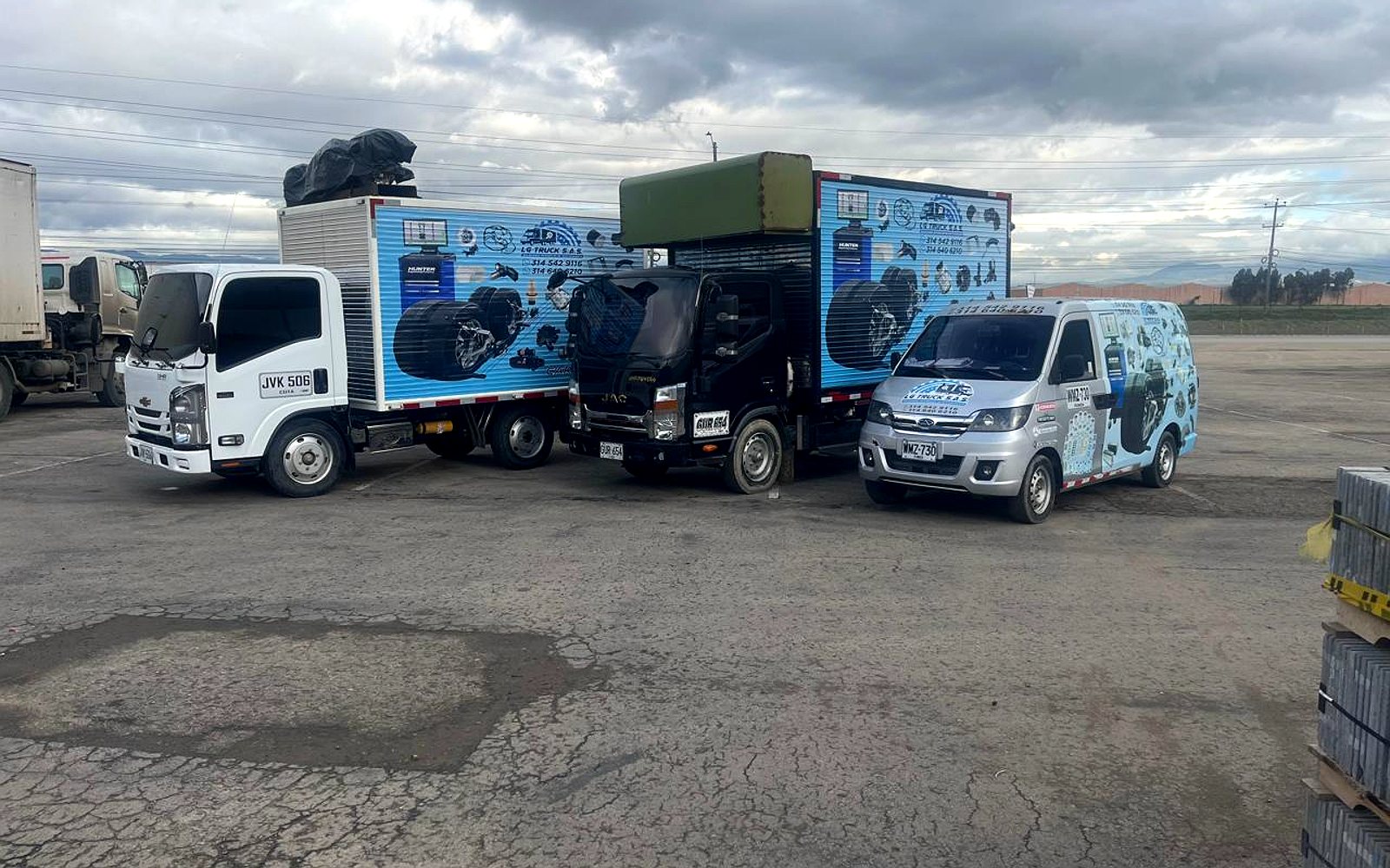Flota propia — LG TRUCK S.A.S.
